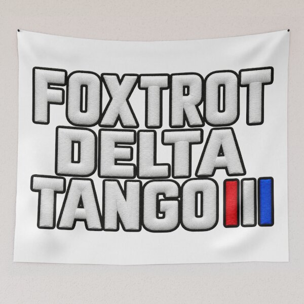 Item preview, Foxtrot Delta Tango FDT Funny Phonetic Alphabet designed and sold by ArtDesignTp.