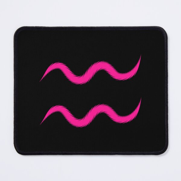 Item preview, Hot Pink Aquarius Zodiac Symbol Design designed and sold by pattern-archive.