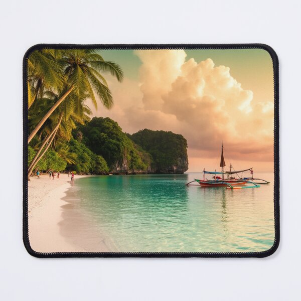 Item preview, Emerald Cove Escape - Tropical Beach Paradise designed and sold by nhk999.