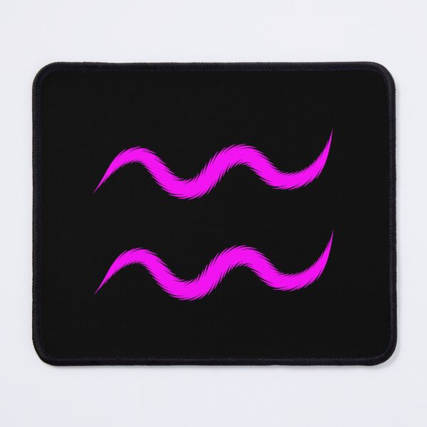 Item preview, Magenta Aquarius Zodiac Symbol Design designed and sold by pattern-archive.