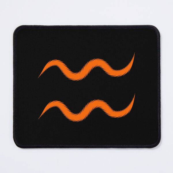 Item preview, Orange Aquarius Zodiac Symbol Design designed and sold by pattern-archive.
