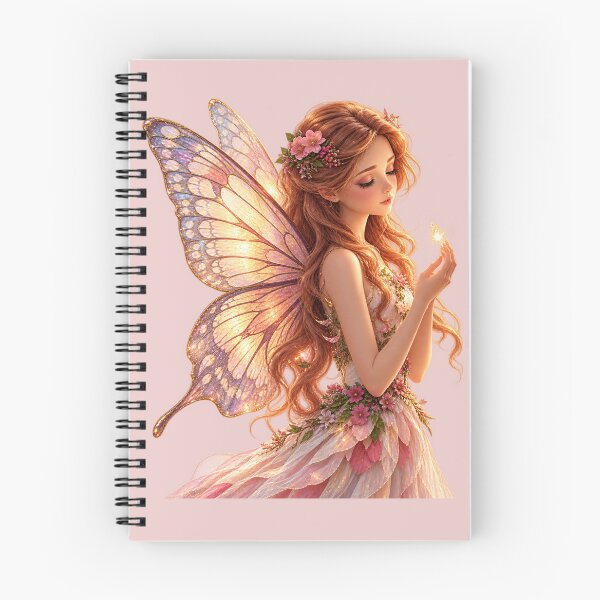 Item preview, Magical Fairy with Butterfly Wings – Fantasy Cottagecore Art designed and sold by chicworld2026.
