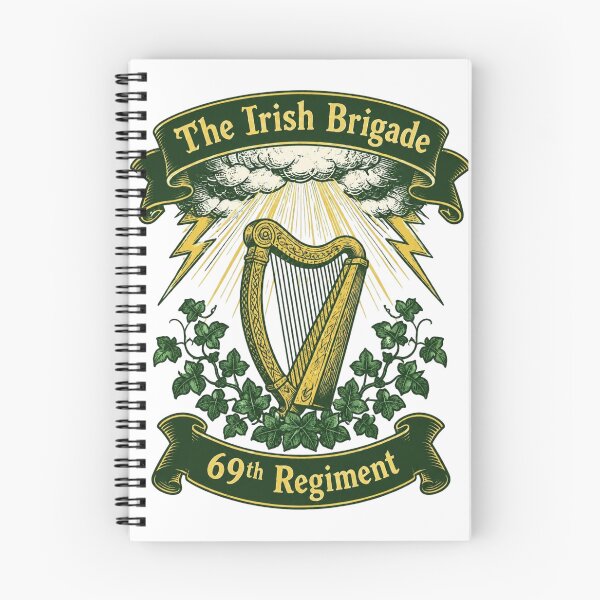 Item preview, The Irish Brigade 69th Regiment (Green and Gold Version) designed and sold by Birdie and Flynn.