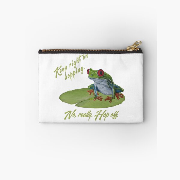 Item preview, Red eyed frog on lily pad designed and sold by OnaleeNicklinArt.