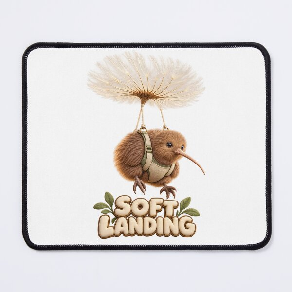 Item preview, Soft Landing Kiwi Dandelion Parachute designed and sold by TrendTribeTP.