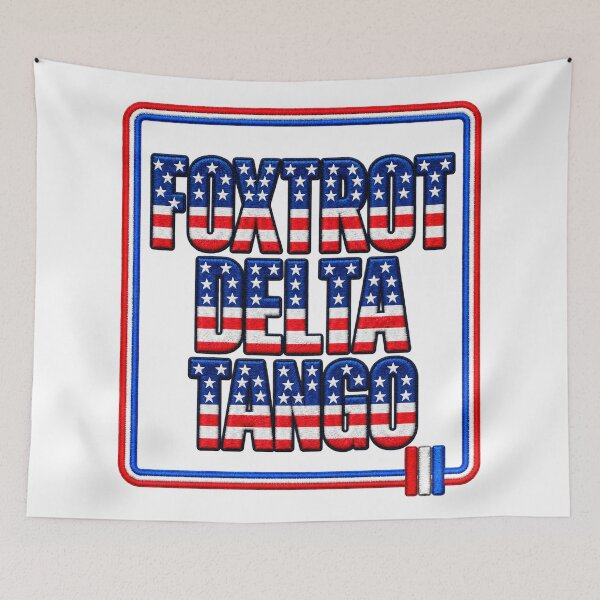 Item preview, Foxtrot Delta Tango Funny FDT Phonetic Design designed and sold by ArtDesignTp.