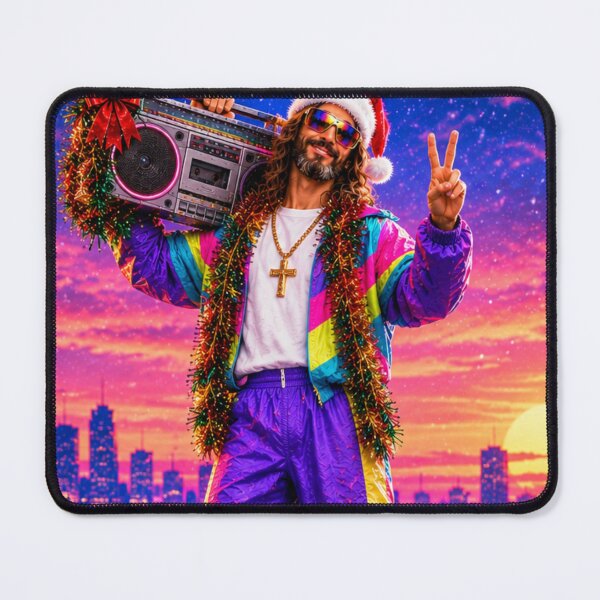 Item preview, Christmas Jesus In the 80s designed and sold by Imemewell.