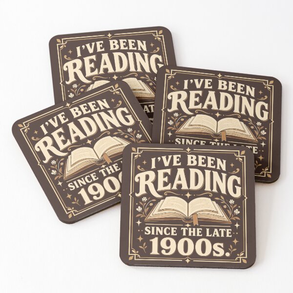 Item preview, I've Been Reading Since the Late 1900s, Funny Book Lover, Vintage Reader, Bookworm Gift designed and sold by Cchotlan.
