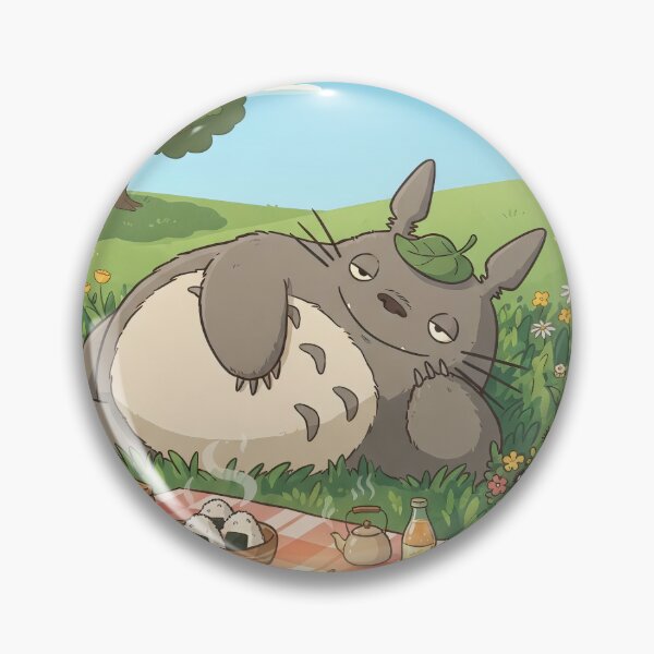 Item preview, Totoro's Sunny Meadow Picnic designed and sold by katekrystal.