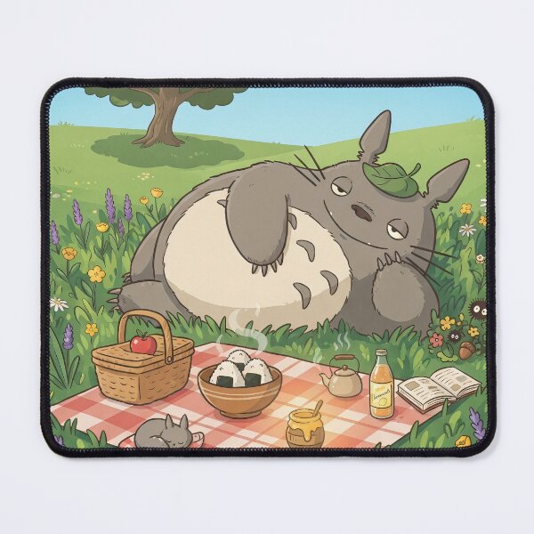 Item preview, Totoro's Sunny Meadow Picnic designed and sold by katekrystal.