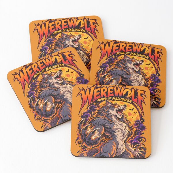 Item preview, WEREWOLF — HOWL OF HALLOWEEN designed and sold by KrungiT Design .