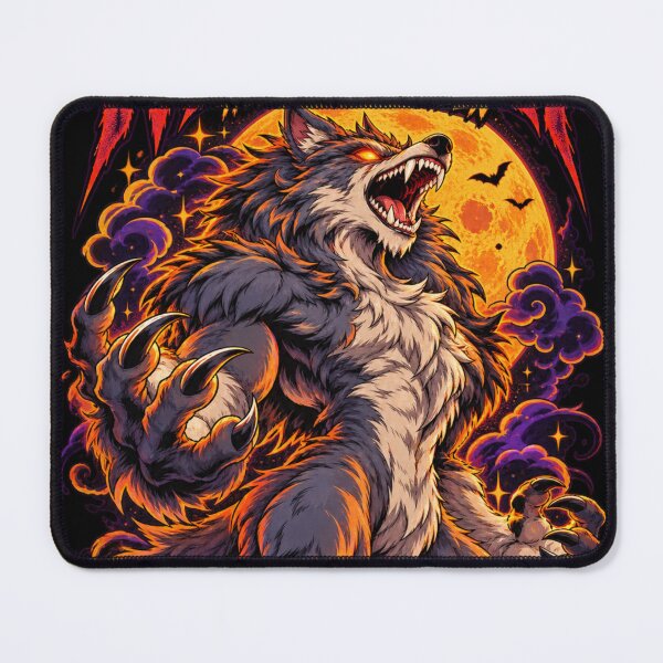 Item preview, WEREWOLF — HOWL OF HALLOWEEN designed and sold by KrungiT Design .
