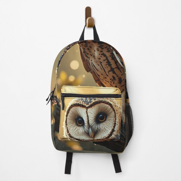 Item preview, Enchanted Barn Owl in Golden Forest Mist designed and sold by CreekSideCreat.