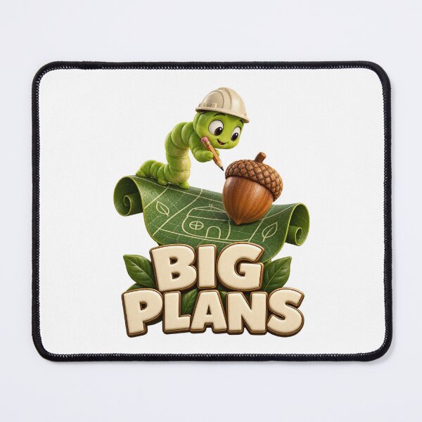 Item preview, Big Plans Inchworm Leaf Architect designed and sold by TrendTribeTP.
