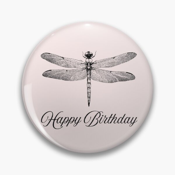 Item preview, Alternative Dragonfly Birthday Card designed and sold by littleblackkats.