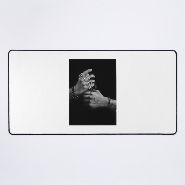Item preview, Artistic Illustration of Suga's Hands with Detailed Line Work designed and sold by AhsanSaleem760.