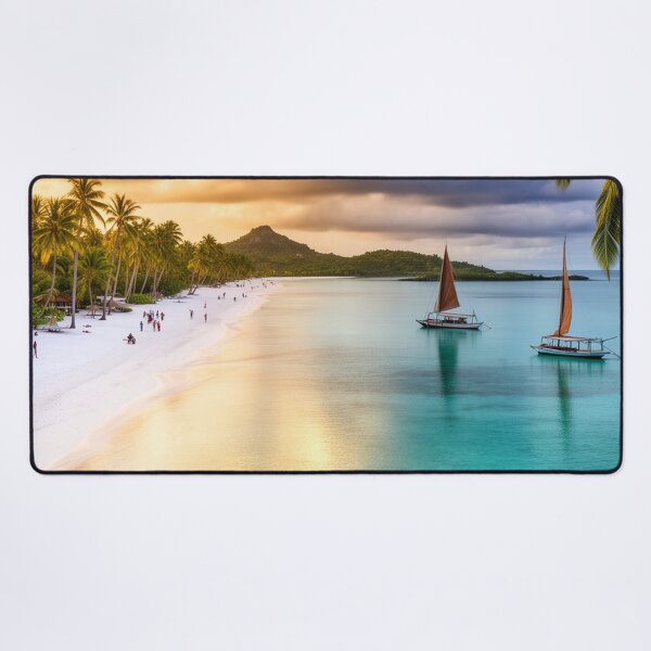 Item preview, Sailing Into Paradise - Tropical Lagoon Horizon designed and sold by nhk999.