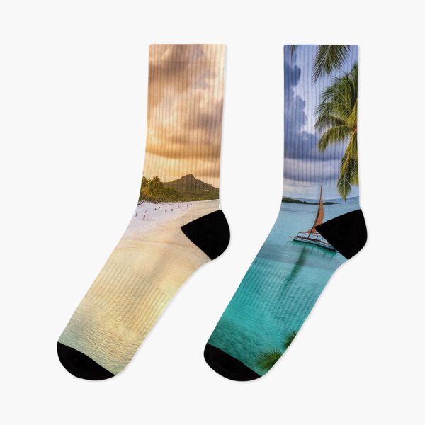 Item preview, Sailing Into Paradise - Tropical Lagoon Horizon designed and sold by nhk999.