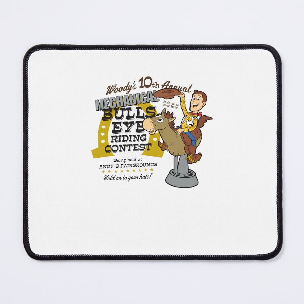 Item preview, Woody's Mechanical Bulls Eye Riding Contest Story designed and sold by TwolipfweddyTM.