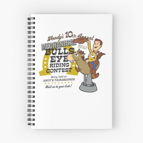 Item preview, Woody's Mechanical Bulls Eye Riding Contest Story designed and sold by TwolipfweddyTM.