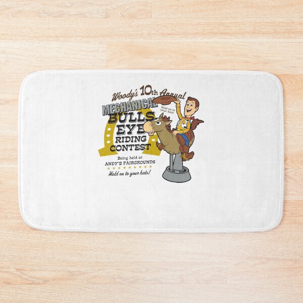 Item preview, Woody's Mechanical Bulls Eye Riding Contest Story designed and sold by TwolipfweddyTM.