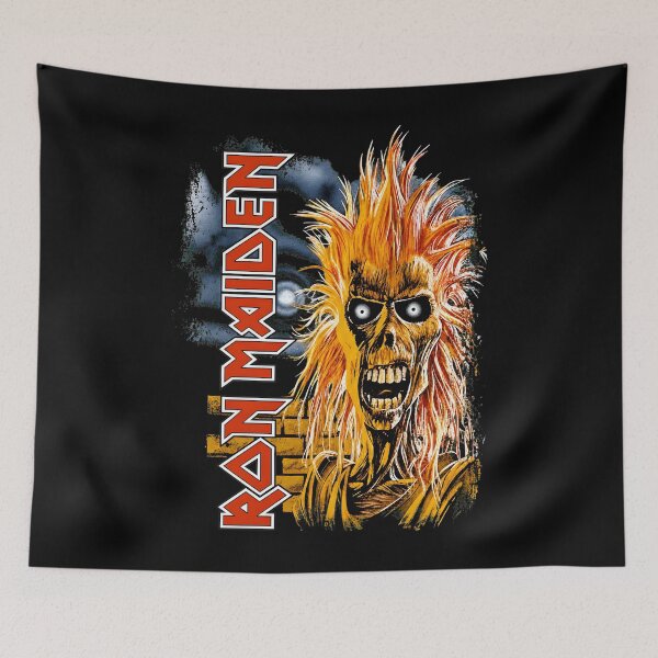 Item preview, Maiden Eddie Fire Hair Band designed and sold by Rafiqrafisqy.