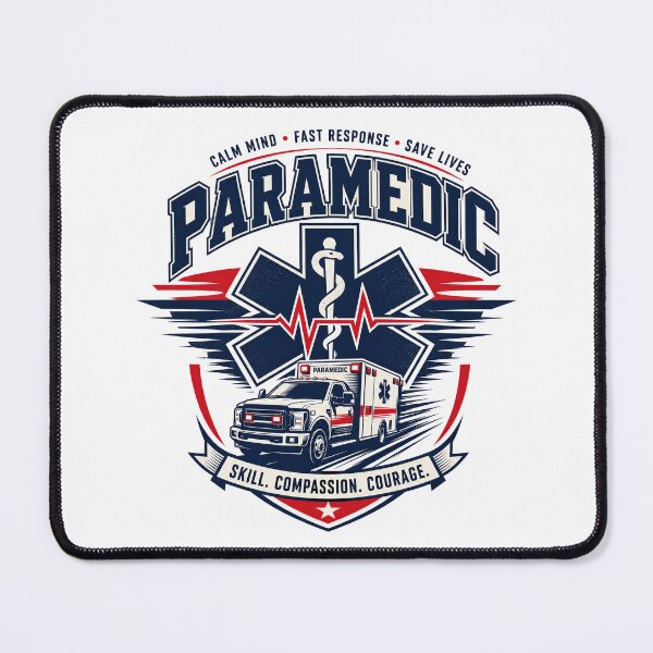 Item preview, Paramedic Skill Compassion Courage Motivational Slogan gift for Paramedic designed and sold by LD ART.