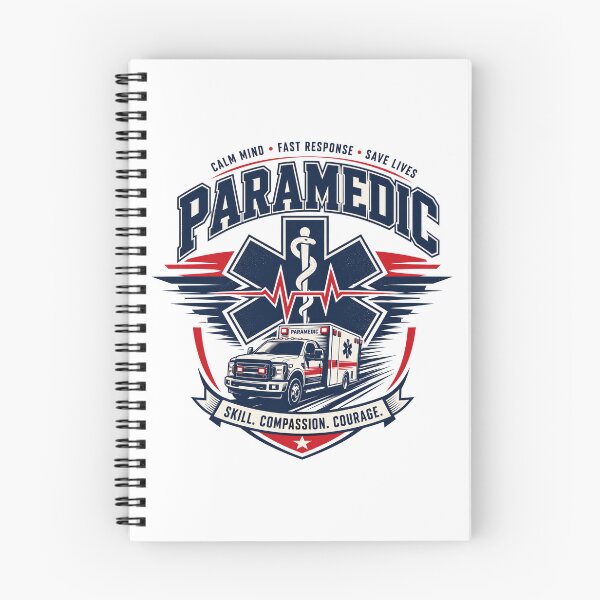 Item preview, Paramedic Skill Compassion Courage Motivational Slogan gift for Paramedic designed and sold by LD ART.