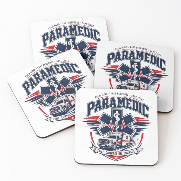 Item preview, Paramedic Skill Compassion Courage Motivational Slogan gift for Paramedic designed and sold by LD ART.