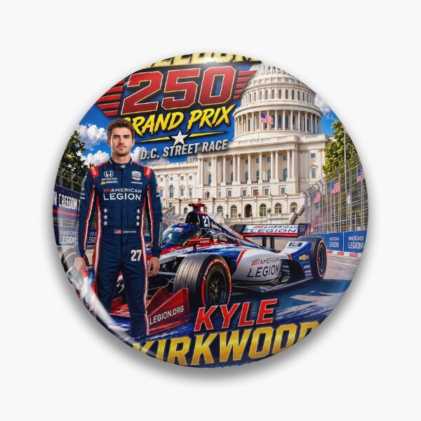 Item preview, FREEDOM 250 - GRAND PRIX - Kyle Kirkwood wins 1st ever Grand Prix - 250th Anniversary Celebration 1776 to 2026 designed and sold by DBM Photo Art 1.