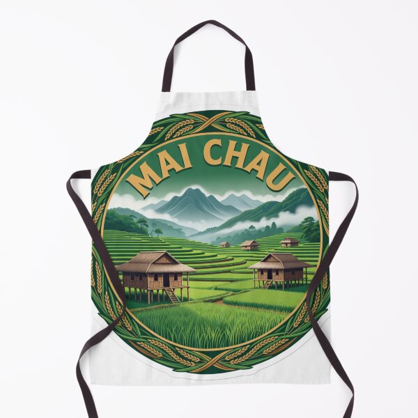 Item preview, Mai Chau Rice Vietnam Sticker designed and sold by Imaginarium of Chaos falcon88 .