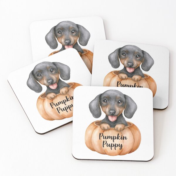 Item preview, Cute Dachshund Pumpkin Puppy Halloween designed and sold by olenapetol.