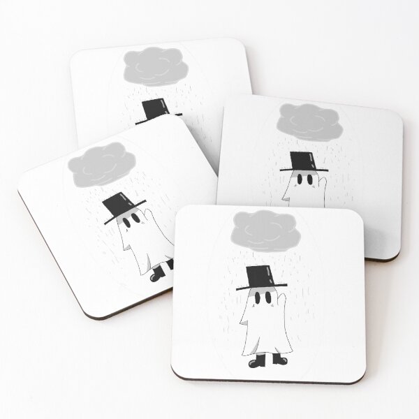 Item preview, Top hat Rain Ghost boy designed and sold by AlchemyGods.
