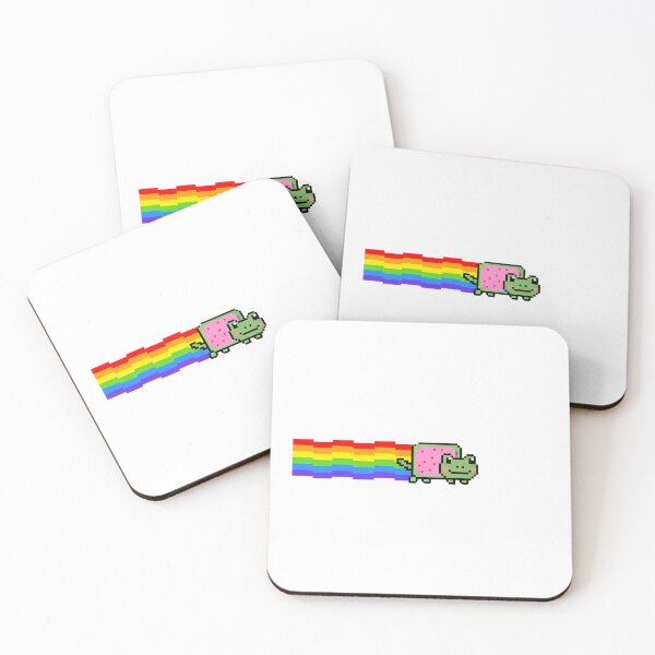 Item preview, Cute Kawaii Frog Pixel Rainbow meme designed and sold by pixellm.