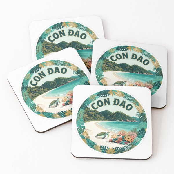 Item preview, Con Dao Island Vietnam Sticker designed and sold by Imaginarium of Chaos falcon88 .