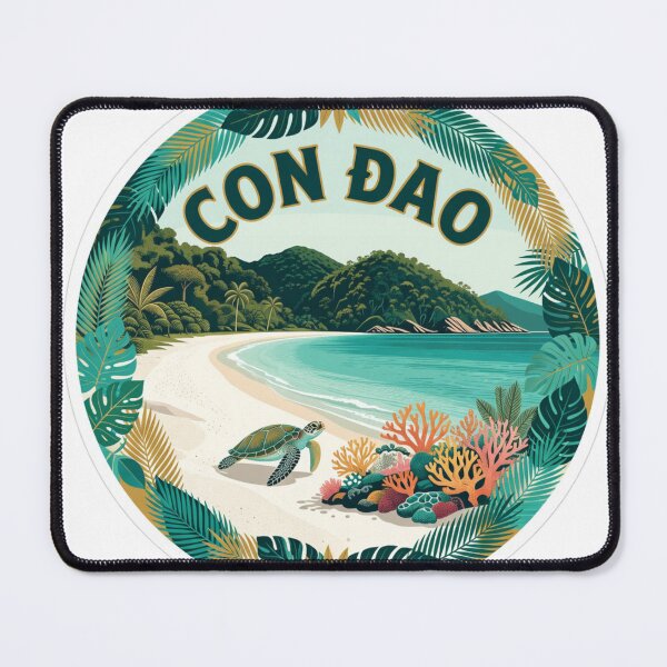 Item preview, Con Dao Island Vietnam Sticker designed and sold by Imaginarium of Chaos falcon88 .