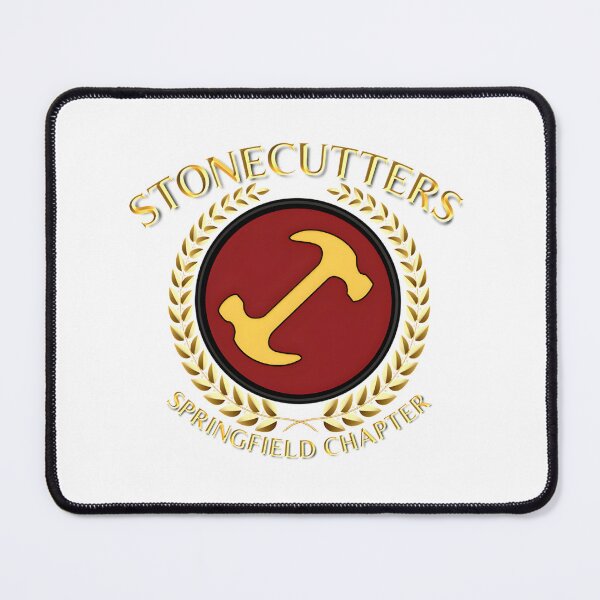 Item preview, Stonecutters Vintage Style Logo Art for Fans of Classic Animated Comedy designed and sold by Sajjadksh.