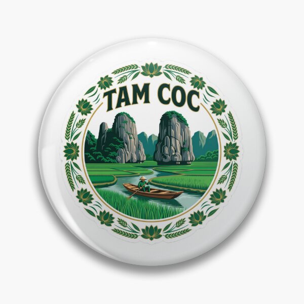 Item preview, Tam Coc Vietnam Sticker designed and sold by Imaginarium of Chaos falcon88 .