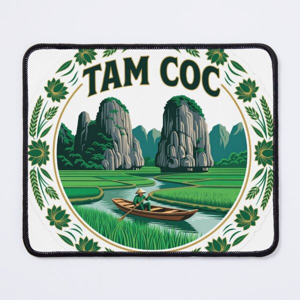 Item preview, Tam Coc Vietnam Sticker designed and sold by Imaginarium of Chaos falcon88 .