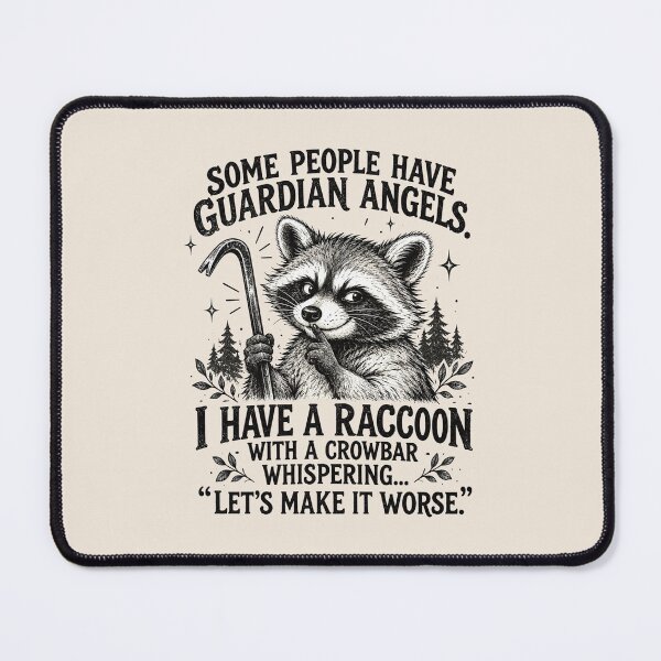 Item preview, Funny Raccoon Meme, Sarcastic Trash Panda, Dark Humor, Chaotic Animal Lover Gift designed and sold by Cchotlan.