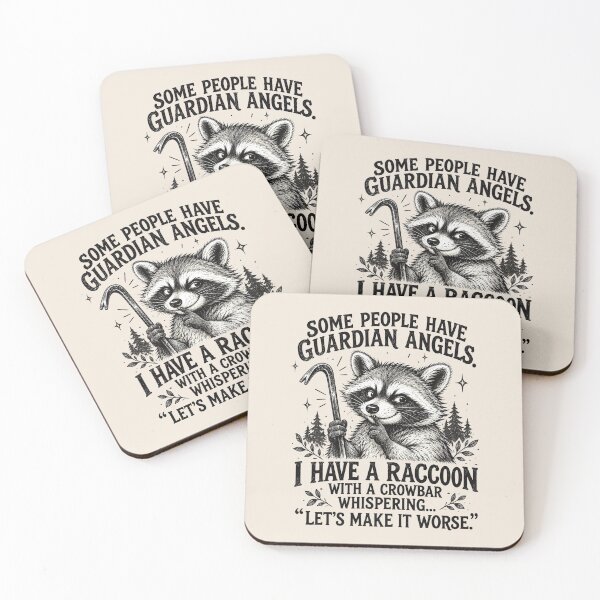 Item preview, Funny Raccoon Meme, Sarcastic Trash Panda, Dark Humor, Chaotic Animal Lover Gift designed and sold by Cchotlan.