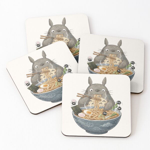 Item preview, Totoro's Midnight Ramen Bowl designed and sold by katekrystal.