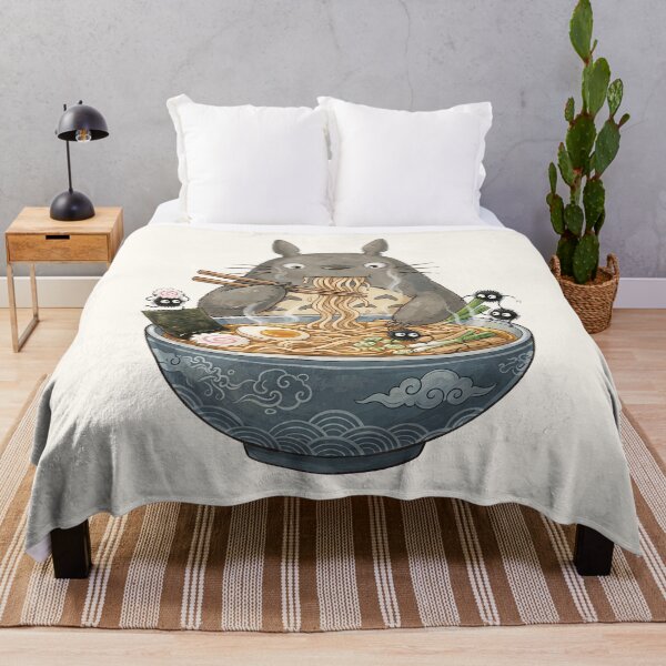 Item preview, Totoro's Midnight Ramen Bowl designed and sold by katekrystal.