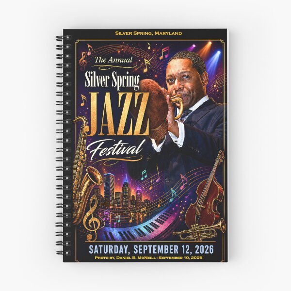 Item preview, SILVER SPRING, MARYLAND – 2026 JAZZ FESTIVAL - Sept. 12, 2026 designed and sold by DBM Photo Art 1.
