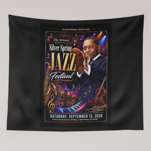 Item preview, SILVER SPRING, MARYLAND – 2026 JAZZ FESTIVAL - Sept. 12, 2026 designed and sold by DBM Photo Art 1.