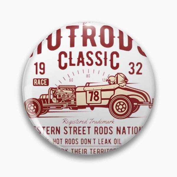 Item preview, Vintage Hot Rod Classic Car Illustration for Retro Automotive Enthusiasts designed and sold by vrtika.