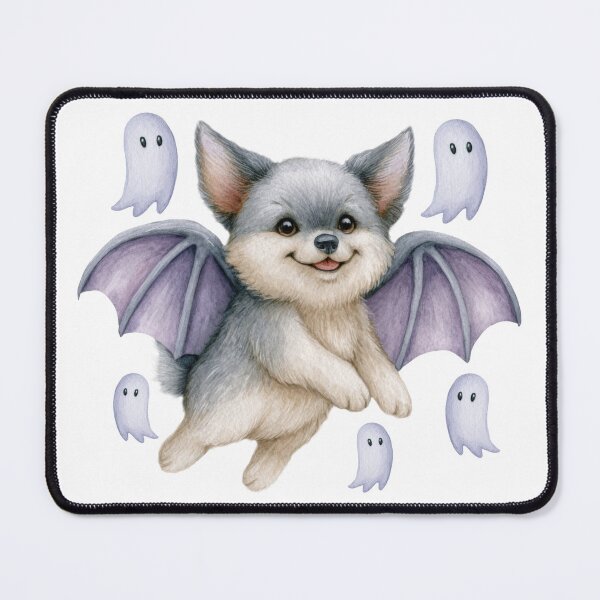 Item preview, Cute Bat Dog Halloween Costume Sticker designed and sold by olenapetol.