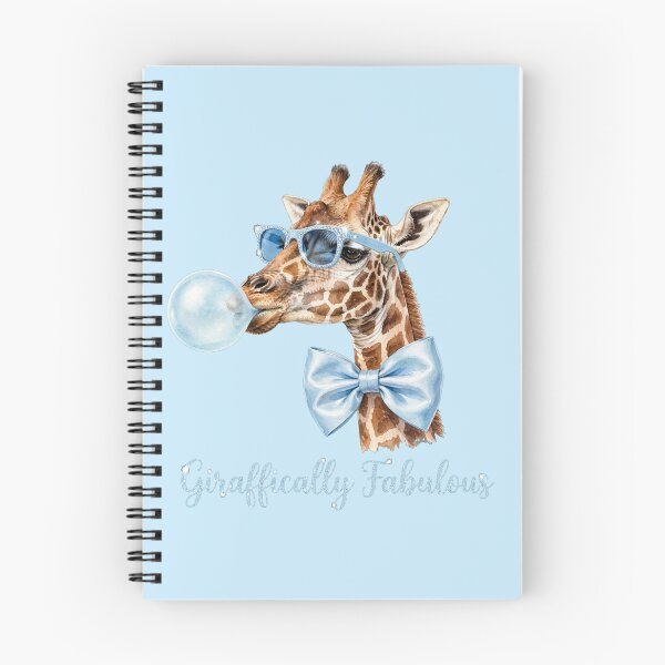 Item preview, Giraffically Fabulous Cute Giraffe with Blue Sunglasses and Bubble Gum designed and sold by Vibe-Vary.