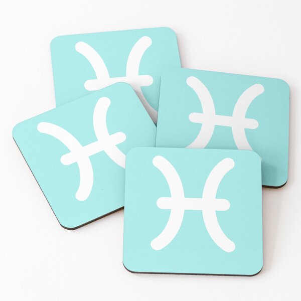 Item preview, Zodiac Signs and Stones: Pisces and Aquamarine Variant 1 designed and sold by SheLifts.