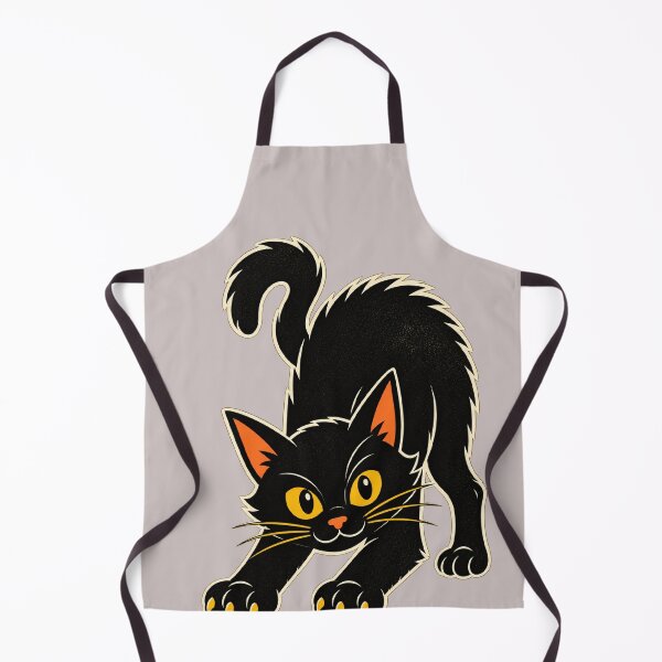 Item preview, Curious Black Cat Retro designed and sold by aminomen.